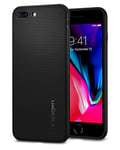 Spigen [Liquid Armor iPhone 8 Plus Case, iPhone 7 Plus Case Cover, Soft Premium Flexible TPU Case - Black