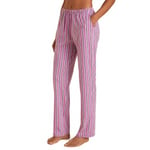 Calida Favourites Kiss Pyjamas Pants Rosa stripet bomull Large Dame