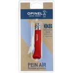 Couteau Opinel Tradition N.08 Rouge - Design Classique et Couleur Vive Opinel