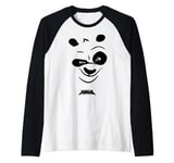 DreamWorks Kung Fu Panda Halloween Big Face Costume Tee Po Raglan Baseball Tee