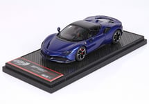 1:43 BBR Ferrari Sf90 Stradale Hybrid Spider 1000Hp Closed Roof 2020 BBRC249B