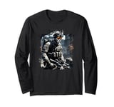 Military Soldier Officer Art Military Art Combat Aesthetics Long Sleeve T-Shirt