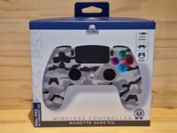 Manette sans Fil Camo Gris PS4 Freaks and Geeks Bouttons Lumineux Playstation 4