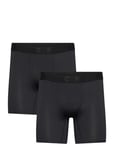 Active Boxer 6-Inch 2-Pack M Black Craft