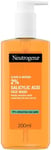 Neutrogena Clear & Defend Face Wash (1x 200ml), Oil-Free Facial Cleanser for Sp