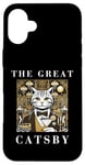 Coque pour iPhone 16 Plus The Great Catsby, Funny Cat Design, Cat Lover, Film