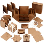 Exploding Box, stl. 7x7x7,5+12x12x12 cm, natur, 1 st.