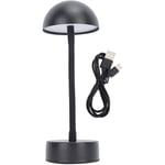 Jeffergarden - Lampe de table sans fil 3 couleurs, variateur led en continu, lampe de bureau, veilleuse rechargeable, capteur tactile, lampe de table