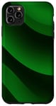 Coque pour iPhone 11 Pro Max Vert Esthétique Abstrait Minimal Patterns