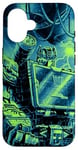 Coque pour iPhone 16 Transformers War For Cybertron Soundwave Retro Poster