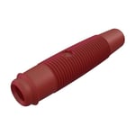 Sks Hirschmann - Fiche banane femelle ø de la broche: 4 mm kun 30 931804101 rouge 1 pc(s) D24841