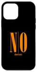 Coque pour iPhone 12 mini Orange NO raccourcis Orange Graphic