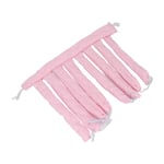 Heatless Curling Rod Sleeping Hair Curl Roller Ribbon For Extra Long HairPink