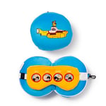 Puckator Coussin Voyage Relaxeazzz Peluché 2-en-1 Yellow Submarine - sous Marin Jaune