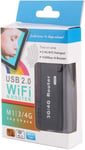 Mini routeur WiFi 3G Mini routeur WiFi Portable sans Fil 3G/4G WiFi WLAN Hotspot 150Mbps RJ45 USB routeur sans Fil