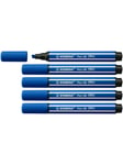 STABILO Pen 68 MAX - Felt-tip pen with thick chisel tip - dark blue