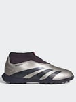 adidas Junior Predator League Laceless Astro Turf Football Boot, Gold, Size 1