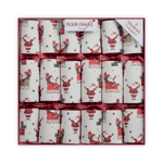 Santa and Sleigh Large Handmade Luxury Christmas Crackers (6 Pack)