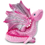 Safari S10142 Baby Love Dragon, Rose - Version Anglaise