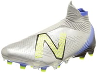 New Balance Unisex TEKELA V4 PRO FG Football Shoe, Grey, 4.5 UK