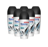 Rexona Women Invisible Dry Fresh Roll-on Deodorant 45ml 3, 6 Pack