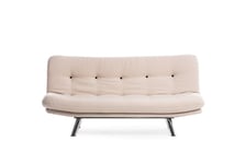 3-istuttava vuodesohva Misa Small Sofabed v3 - kerma