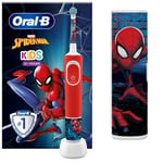 Oral-B Eltandborste Spider Man + reseförpackning