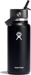 Hydro Flask Wide Flex Straw 946 ml Black, 0.946 L