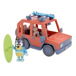 Bluey, 4WD Family Vehicle, with 1 Figure and 2 Surfboards Customizable Car - Adv