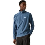 Regatta Men's Montes Lightweight Half Zip Fleece Blue