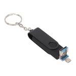 U Disk USB 3.0 Type C Micro USB Vedenpitävä Plug and Play Kannettavat USB-muistitikku USB-muistitikku PC-älypuhelimelle 128GB