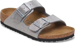 Birkenstock Kids' Arizona Bf Narrow  Sparkling Silver, 28