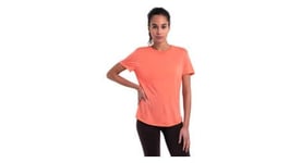 T shirt femme icebreaker merino 125 cool lite sphere iii orange