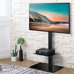 Swivel Floor TV Stand with Mount for Most 32-65 inch Flat Screen Corner Bracket