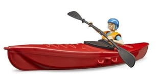 BRUDER - Canoë Kayak avec personnage - 1/16 - BRU63155