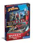 Clementoni - 16452 - Sapientino Quizzy Marvel Spiderman - Cartes éducatives et Stylo interactif, Jeu éducatif 3 Ans, électronique parlante, Made in Italy