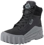 FILA Femme Grungelution Mid WMN Botte Tendance, Black Dark Shadow, 39 EU