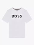 HUGO BOSS Kids' Logo T-Shirt, White