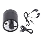 Lwuey Amplificateur de Bruit Fuite, Dispositif Écoute Audio Amélioré Mural Appareil Microphone Auditif Moniteur Conduite Eau Souterraine Précision Travers Murs Portes Conduites Porte Casque Pipelines