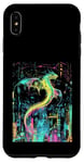 Coque pour iPhone XS Max Cyberpunk Dragon Design Fantasy Art et Sci-Fi Fans Unique