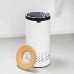 Brabantia 35 Litre White Laundry Basket