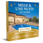 Smartbox - Coffret Cadeau - Mille & Une Nuits de Charme - 1 Nuit avec Petit-déjeuner, avec ou sans dîner ou accès à l'espace détente pour 2 Personnes