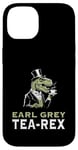 Coque pour iPhone 14 Earl Grey Tea Rex trex dinosaure dinosaure humour britannique t-rex