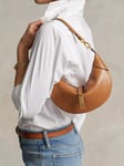 Polo Ralph Lauren ID Mini Leather Shoulder Bag