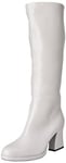 Pinko Femme Elgar Bottes Simili Cuir Tendance, I41 Gris Perle, 37 EU