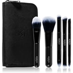 KIKO Milano Travel Brush Set Makeup børste sæt med etui