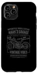 Coque pour iPhone 11 Pro Mark's Garage Design de moto pour la marque du nom