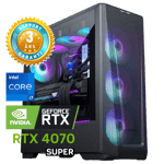 Tyr V4 - RTX 4070 SUPER OC - Core i7 14700F - 32GB - 2TB SSD - Win 11 Home