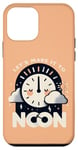 iPhone 12 mini Let's Make It To Noon Funny Office Co Worker Minimal Pastel Case