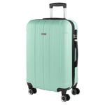 ITACA - Valise Moyenne, Valises Rigides, Valise Rigide, Valise Semaine pour Tout Voyage, Valise Soute de Luxe 771160, Menthe